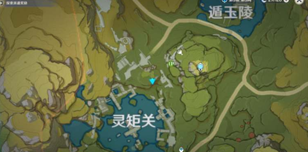 原神灵矩关湖宝箱具体位置一览(原神灵矩关宝藏任务怎么完成)