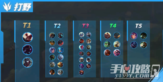 《英雄联盟手游》4.3C打野英雄排行榜分享(英雄联盟手游怎么改定位战区)