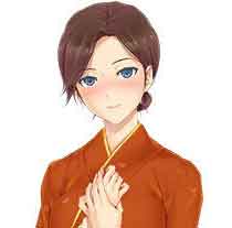 美少女万华镜全系列人物背景图鉴：稲森春(美少女万华镜全系列女主)