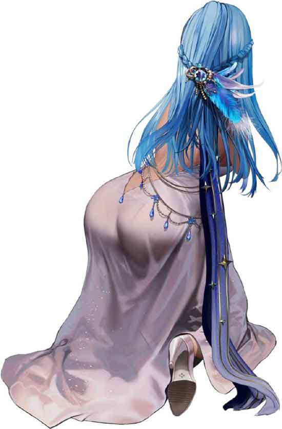 nikke胜利女神海伦礼服皮肤立绘图分享