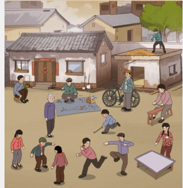 抖音爆梗找茬王怀旧赶集怎么通关(抖音爆梗找茬王36关)