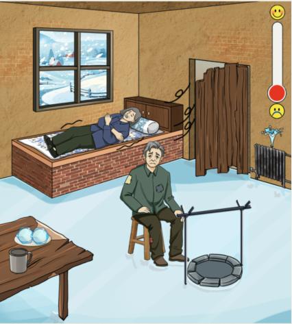 抖音沙雕出击寒冬腊月帮爷爷奶奶修缮老屋取暖怎么过(抖音小游戏沙雕出击)