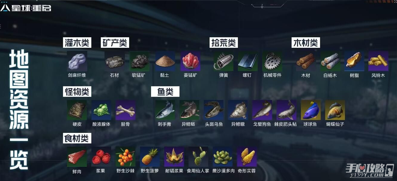 《星球重启》菱锰矿位置一览(星球重启菱锰矿哪里多)