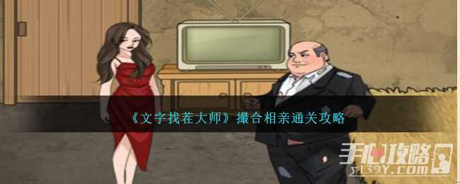 《文字找茬大师》撮合相亲通关攻略(文字找茬大师找出12处不合理的地方)