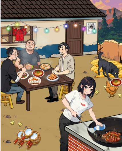 抖音想不到鸭特别的晚餐怎么过(抖音小游戏想不到鸭答案)